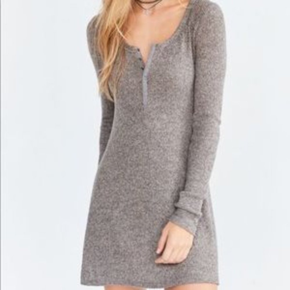 BDG: long sleeve ribbed dress -Size XS